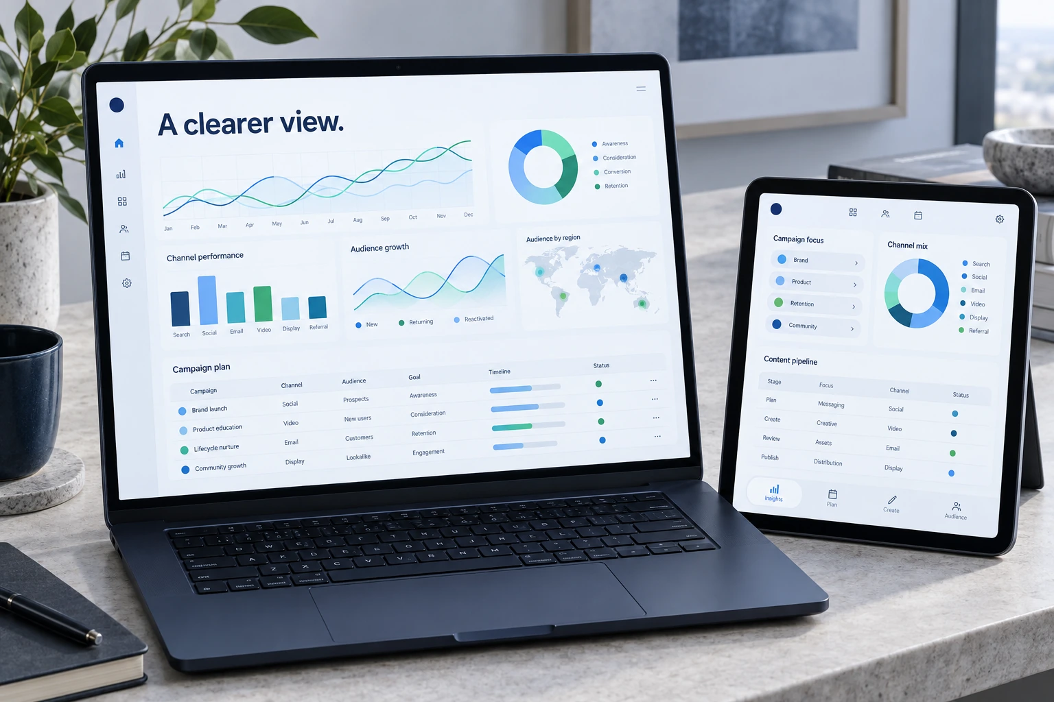 Clarity in every interaction. — UI/UX