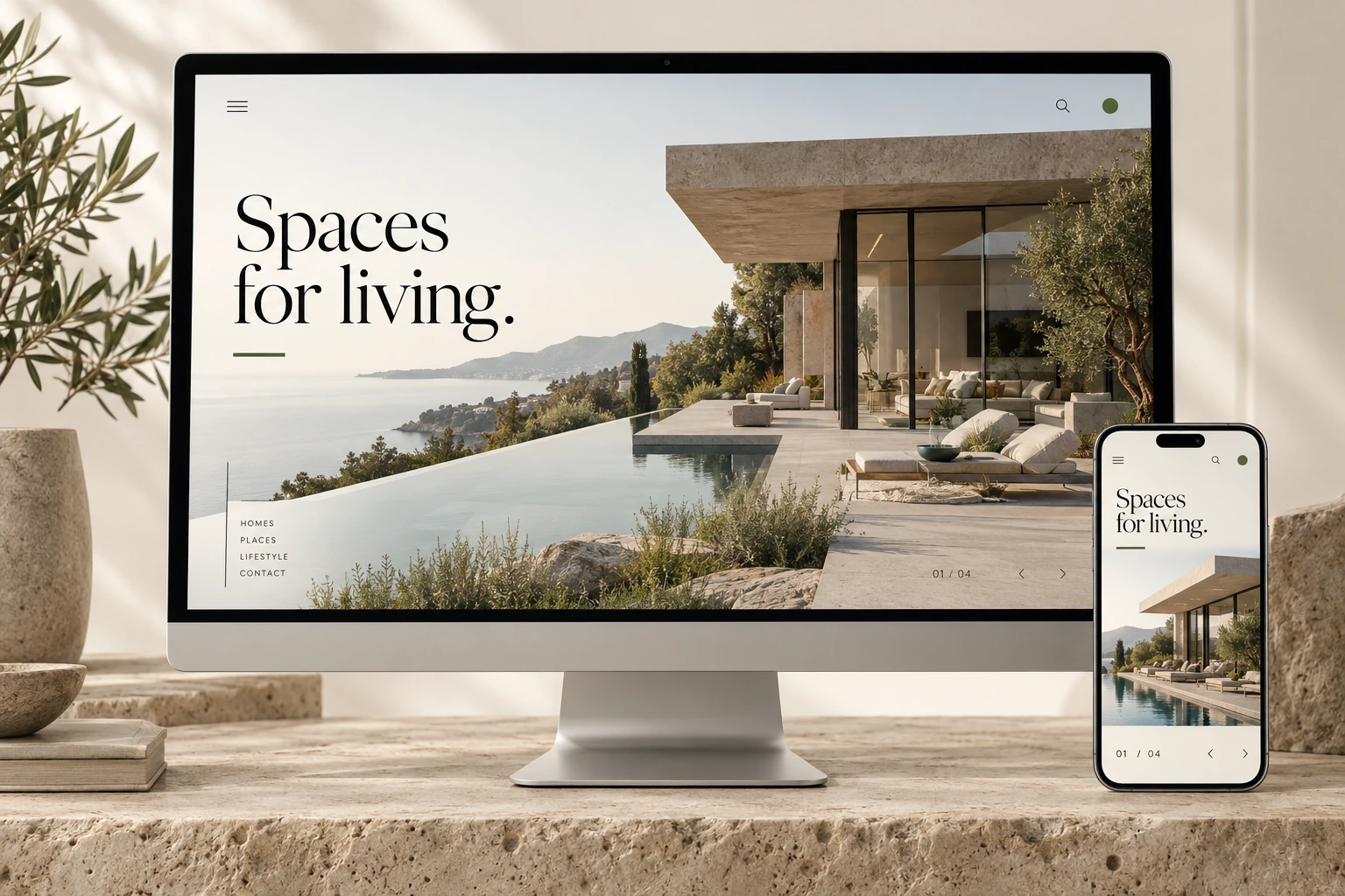 The art of exceptional living. — Websites