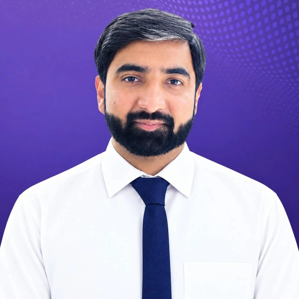 Illustrative profile placeholder for Mr. Junaid Asghar
